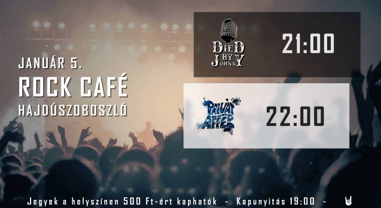 Privát Affér - Died By Johnny Koncert